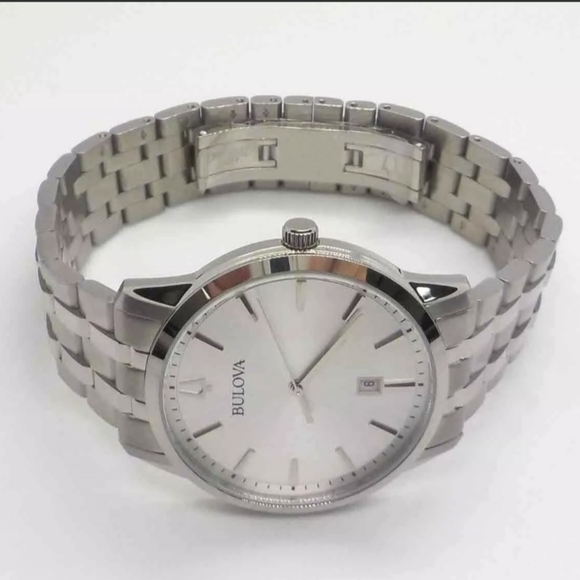 ***SOLD*** Bulova Men's Analogue Quartz Watch with Stainless Steel Strap … - Picture 4 of 8